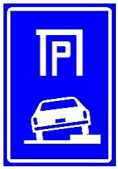 Стоянка на тротуаре